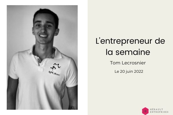 portrait entrepreneur tom lecrosnier